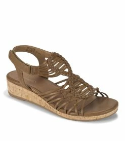 Discount 🔔 Baretraps Areana Wedge 🩴 Sandal (BT28923) Auburn ⌛