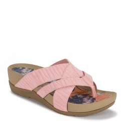 Promo 😍 Baretraps Agatha Slide 🩴 Sandal (BT27925) Coral Key 🧨