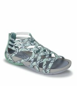 Budget ❤️ Baretraps Samina 🩴 Sandal (BT29076) Sky Multi Snake 🔔