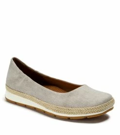 New 🎁 Baretraps Prim Slip On (BT27161) Dove Grey Canvas 🧨