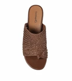 Wholesale 😀 Baretraps Abey Wedge Slide 🩴 Sandal (BT28682) Brush Brown 🌟 -Cheap Sandals Store baretraps abey wedge slide sandal bt28682 11962.1667328873