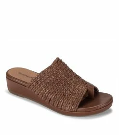Wholesale 😀 Baretraps Abey Wedge Slide 🩴 Sandal (BT28682) Brush Brown 🌟