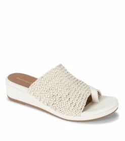 Hot Sale π Baretraps Abey Wedge Slide π©΄ Sandal (BT28687) Cream π₯