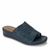 Discount 😀 Baretraps Abey Wedge Slide 🩴 Sandal (BT28688) Navy Blue 😍