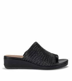 Deals 🧨 Baretraps Abey Wedge Slide 🩴 Sandal (BT28725) Black ⌛ -Cheap Sandals Store baretraps abey wedge slide sandal bt28725 08452.1671655338