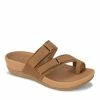 Outlet 💯 Baretraps Aloha Slide 🩴 Sandal (BT28865) Auburn 🎁