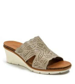 Wholesale 🤩 Baretraps Barb Wedge 🩴 Sandal (BT27279) Taupe ⌛