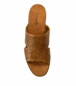 Best Sale 🥰 Baretraps Barb Wedge 🩴 Sandal (BT27282) Caramel ✨ -Cheap Sandals Store baretraps barb wedge sandal bt27282 38496.1667333763