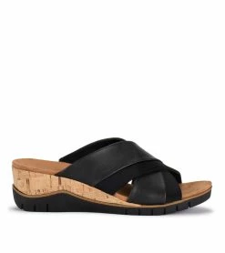 Best deal ⌛ Baretraps Carmiela Wedge Slide 🩴 Sandal (BT27853) Black Zebra 🧨 -Cheap Sandals Store baretraps carmiela wedge slide sandal bt27853 18590.1667328130