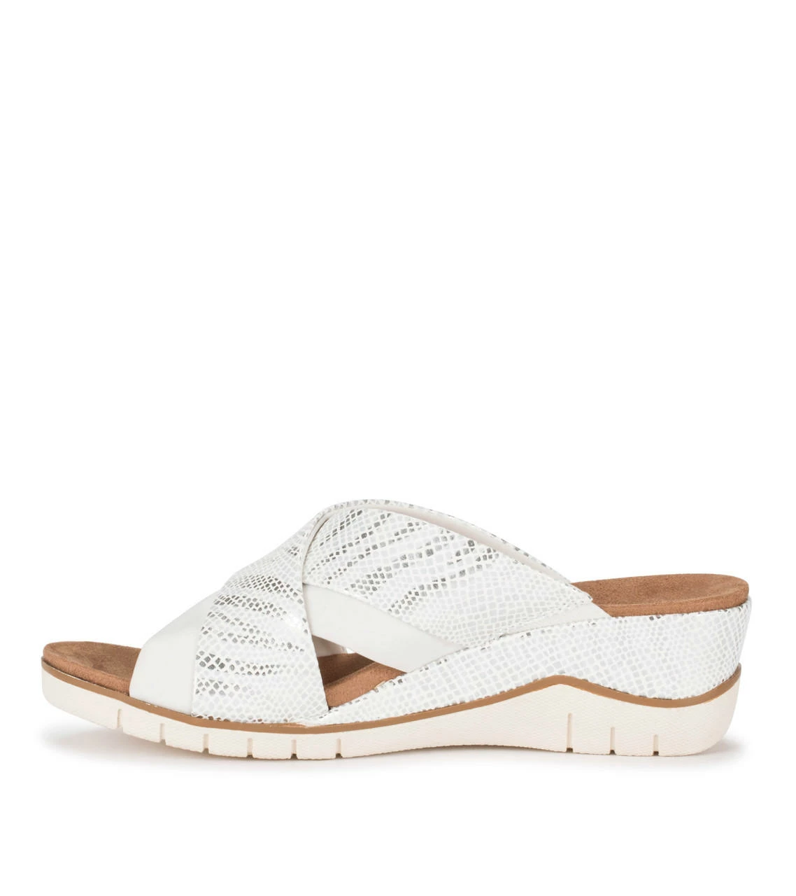 Coupon π Baretraps Carmiela Wedge Slide π©΄ Sandal (BT27855) White Cosmic π 4 Coupon π Baretraps Carmiela Wedge Slide π©΄ Sandal (BT27855) White Cosmic π - Image 2
