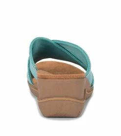 Wholesale 🤩 Baretraps Carmiela Wedge Slide 🩴 Sandal (BT28958) Turquoise Lizard 😍 -Cheap Sandals Store baretraps carmiela wedge slide sandal bt28958 30996.1667332022