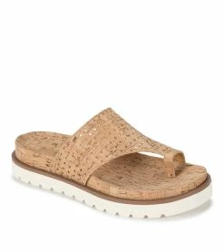 New ❤️ Baretraps Dallyce Slide 🩴 Sandal (BT28844) Natural Cork 😀