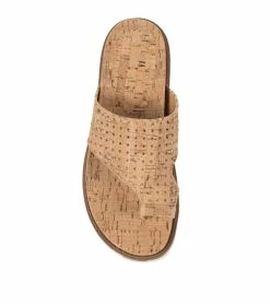 New ❤️ Baretraps Dallyce Slide 🩴 Sandal (BT28844) Natural Cork 😀 -Cheap Sandals Store baretraps dallyce slide sandal bt28844 23342.1667333434