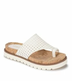 Best Pirce ⭐ Baretraps Dallyce Slide 🩴 Sandal (BT28946) Cream ⭐