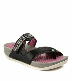 Best deal ✔️ Baretraps Deserae Slide 🩴 Sandal (BT27119) Black 🎉