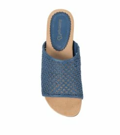 Brand new 🌟 Baretraps Flossey Wedge Slide 🩴 Sandal (BT28994) Ocean 👍 -Cheap Sandals Store baretraps flossey wedge slide sandal bt28994 27108.1667327446