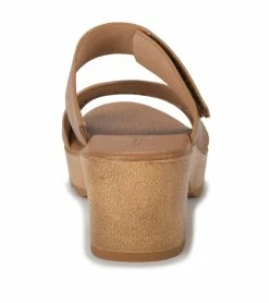 Hot Sale ❤️ Baretraps Gigi Block Heel Slide 🩴 Sandal (BT29189) Caramel 🧨 -Cheap Sandals Store baretraps gigi block heel slide sandal bt29189 93036.1671657178