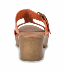 Promo 😉 Baretraps Gwenney Block Heel 🩴 Sandal (BT29190) Orange 🔔 -Cheap Sandals Store baretraps gwenney block heel sandal bt29190 33213.1666375076