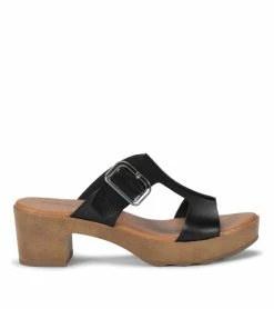Budget ⭐ Baretraps Gwenney Block Heel 🩴 Sandal (BT29192) Black 👏 -Cheap Sandals Store baretraps gwenney block heel sandal bt29192 83648.1666375784