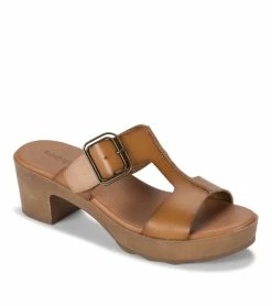 Brand new 🥰 Baretraps Gwenney Block Heel 🩴 Sandal (BT29193) Caramel ⭐