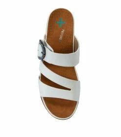 Buy ❤️ Baretraps Laralee Wedge Slide 🩴 Sandal (BT27075) White 🎉 -Cheap Sandals Store baretraps laralee wedge slide sandal bt27075 21655.1669056425