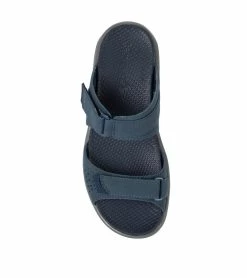 New 🎁 Baretraps Leella Slide 🩴 Sandal (BT28852) Navy Blue ⌛ -Cheap Sandals Store baretraps leella slide sandal bt28852 14053.1671654178