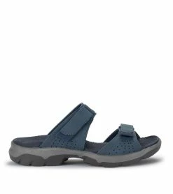 New 🎁 Baretraps Leella Slide 🩴 Sandal (BT28852) Navy Blue ⌛ -Cheap Sandals Store baretraps leella slide sandal bt28852 36149.1671657775