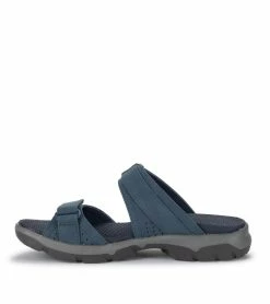 New 🎁 Baretraps Leella Slide 🩴 Sandal (BT28852) Navy Blue ⌛ -Cheap Sandals Store baretraps leella slide sandal bt28852 54152.1671653198