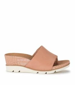 Best reviews of 🧨 Baretraps Leigha Wedge Slide 🩴 Sandal (BT29049) Soft Pink ✨ -Cheap Sandals Store baretraps leigha wedge slide sandal bt29049 07292.1667331684