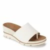 New 💯 Baretraps Leigha Wedge Slide 🩴 Sandal (BT29054) Cream ✨ -Cheap Sandals Store baretraps leigha wedge slide sandal bt29054 96497.1667328331