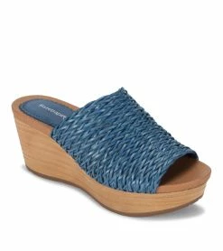 Flash Sale 🤩 Baretraps Macauley Wedge Slide 🩴 Sandal (BT29020) Ocean ⭐