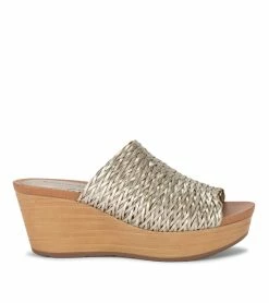 Deals 🔔 Baretraps Macauley Wedge Slide 🩴 Sandal (BT29024) Champagne ⭐ -Cheap Sandals Store baretraps macauley wedge slide sandal bt29024 97910.1667333428