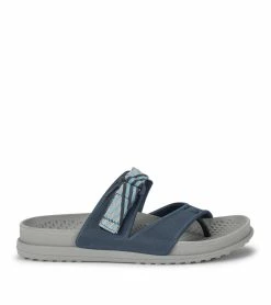 Promo 🥰 Baretraps Narlie Slide 🩴 Sandal (BT29202) Navy Blue Mesh 🔔 -Cheap Sandals Store baretraps narlie slide sandal bt29202 47555.1671655385