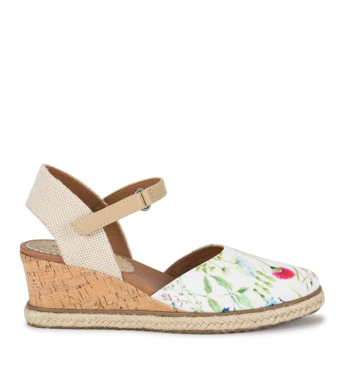 Discount βοΈ Baretraps Ocean Closed Toe Wedge π©΄ Sandal (BT28732) White Multi Flower Canvas β 7 Discount βοΈ Baretraps Ocean Closed Toe Wedge π©΄ Sandal (BT28732) White Multi Flower Canvas β - Image 5