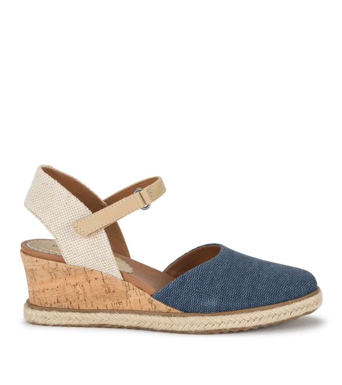 New π€© Baretraps Ocean Closed Toe Wedge π©΄ Sandal (BT28733) Navy Blue Canvas β 7 New π€© Baretraps Ocean Closed Toe Wedge π©΄ Sandal (BT28733) Navy Blue Canvas β - Image 5