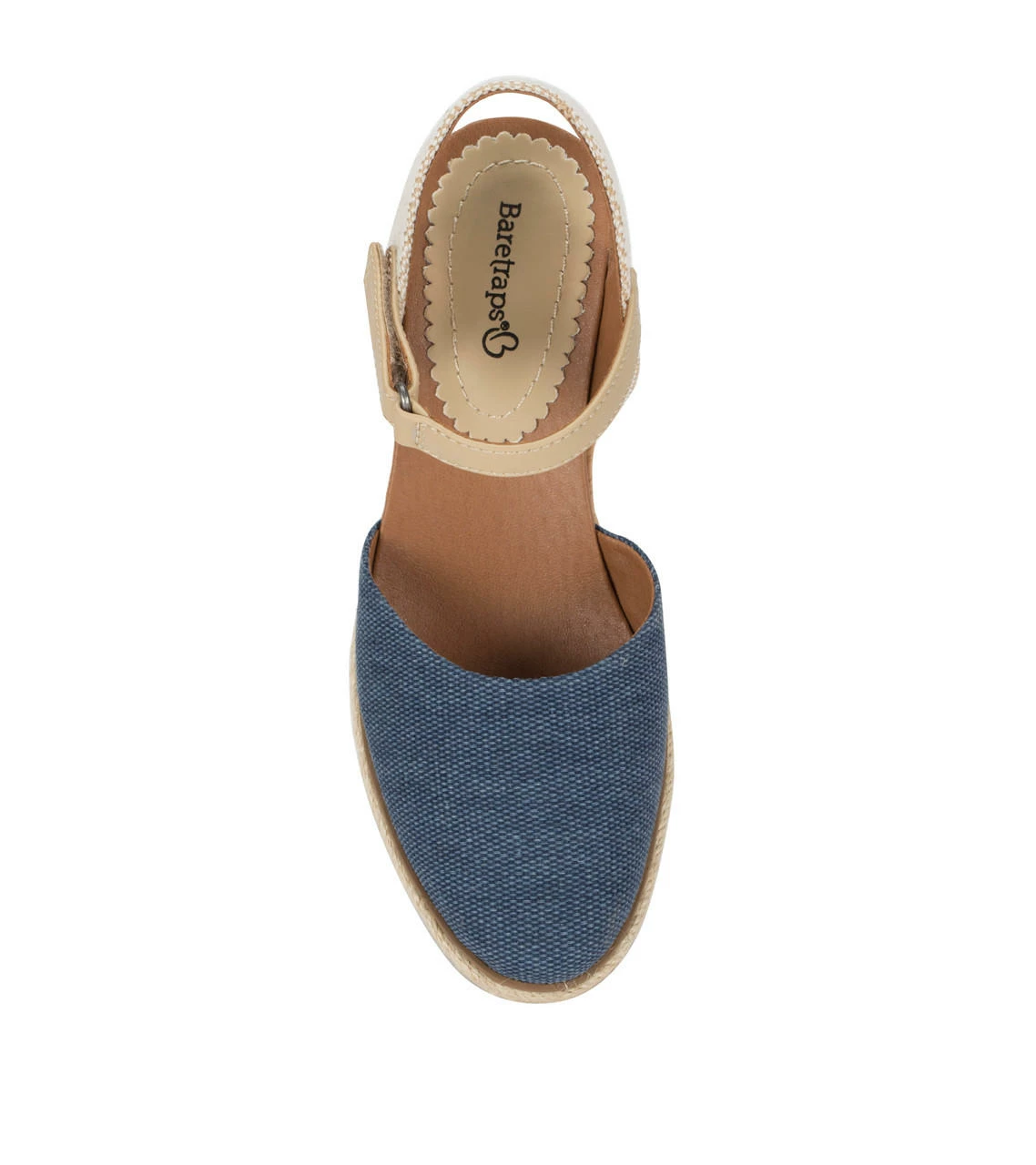 New π€© Baretraps Ocean Closed Toe Wedge π©΄ Sandal (BT28733) Navy Blue Canvas β 5 New π€© Baretraps Ocean Closed Toe Wedge π©΄ Sandal (BT28733) Navy Blue Canvas β - Image 3
