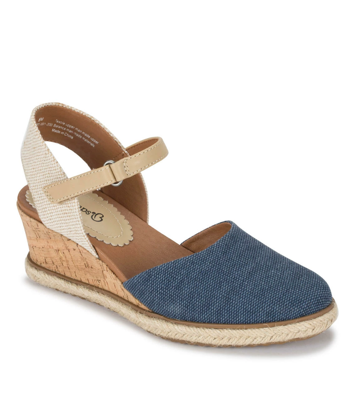 New π€© Baretraps Ocean Closed Toe Wedge π©΄ Sandal (BT28733) Navy Blue Canvas β 3 New π€© Baretraps Ocean Closed Toe Wedge π©΄ Sandal (BT28733) Navy Blue Canvas β