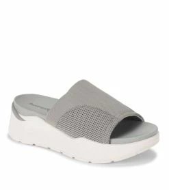 Best deal 🎉 Baretraps Whisper Platform Slide 🩴 Sandal (BT29102) Light Grey ❤️