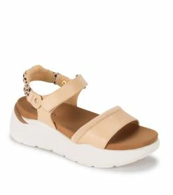 Best Sale ⌛ Baretraps Wincy Platform 🩴 Sandal (BT29097) Light Tan 👏