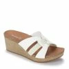 Hot Sale 💯 Baretraps Yadora Wedge Slide 🩴 Sandal (BT29196) White 🌟 -Cheap Sandals Store baretraps yadora wedge slide sandal bt29196 44518.1667330504