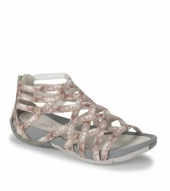 Promo π€© Baretraps Samina π©΄ Sandal (BT28760) Ice Multi Snake βοΈ