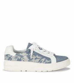 Outlet 🔥 Baretraps Nishelle Lace Up 👟 Sneaker (BT28723) Light Blue/White Flower ⌛ -Cheap Sandals Store cb27f9c7a3e7f9865ca102dcc45966c7391f9034 25869.1673083297