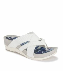 Buy ⌛ Baretraps Agatha Slide 🩴 Sandal (BT27883) White Zebra 🎁
